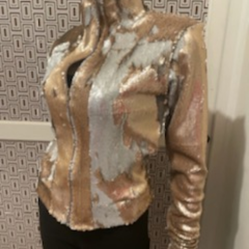 One of a kind sequence jacket